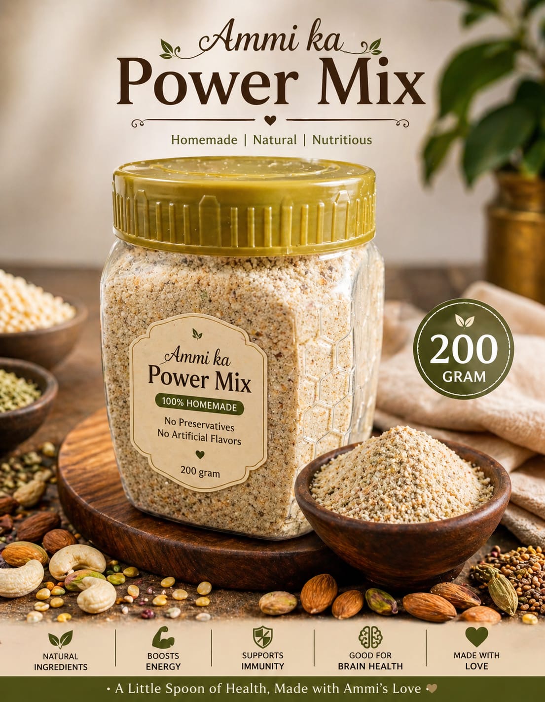 Ammi ka Power Mix 200gm